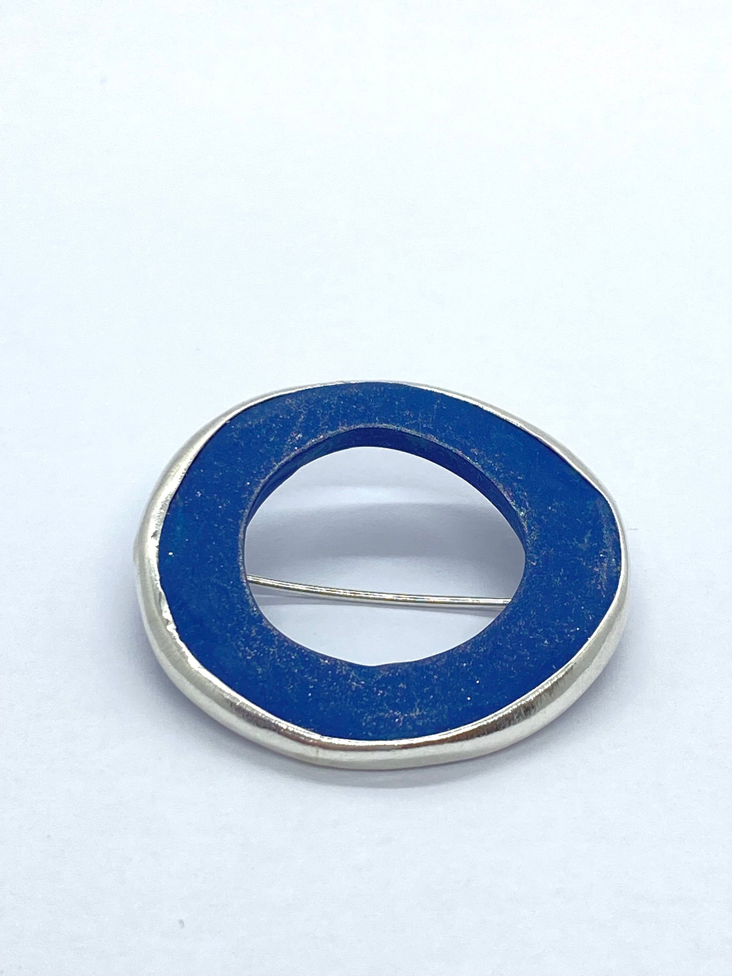 Hebilla Disco Azul Intenso