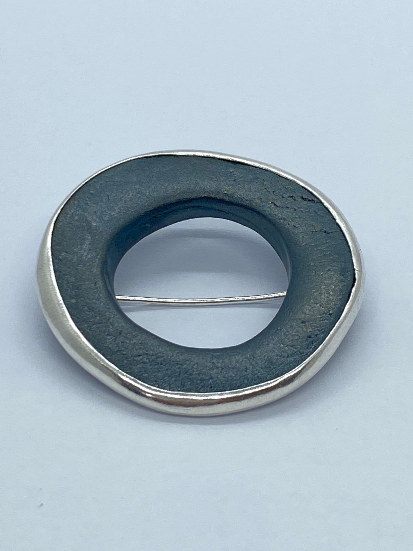 Hebilla Disco Gris Oscuro