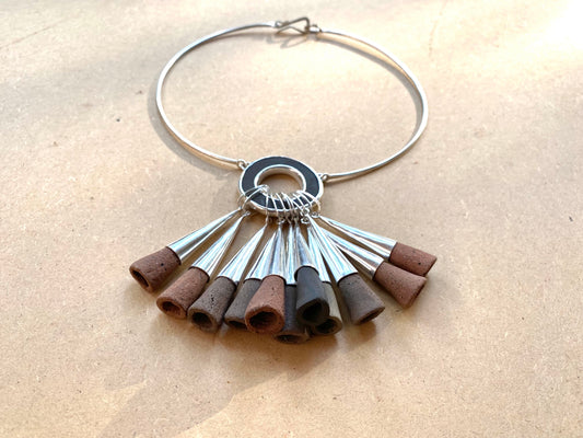 Collar Disco Racimo