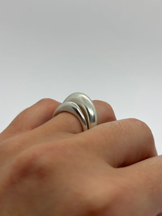Anillo Bombeado Fino