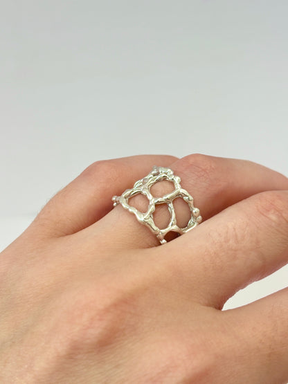 Anillo Red Grande Alto