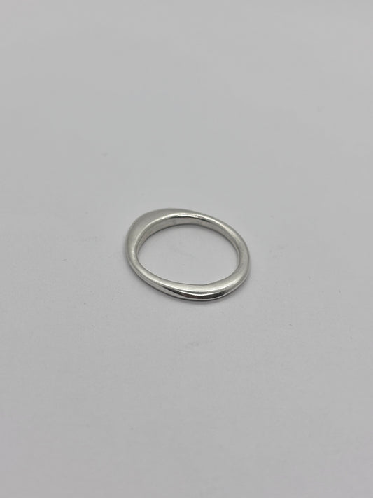 Anillo Bombeado Fino