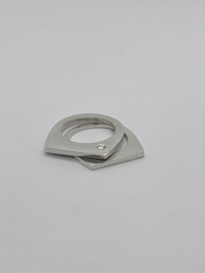 Anillo Quadra Circón