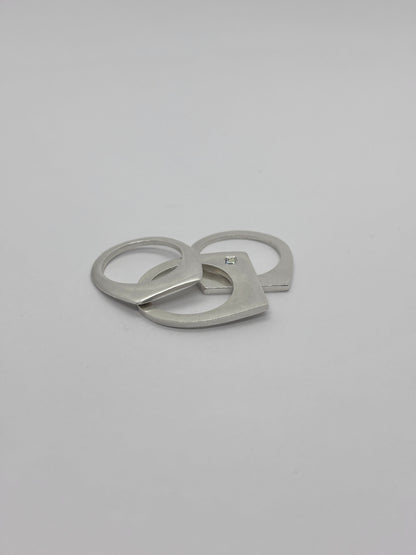Anillo Quadra Circón