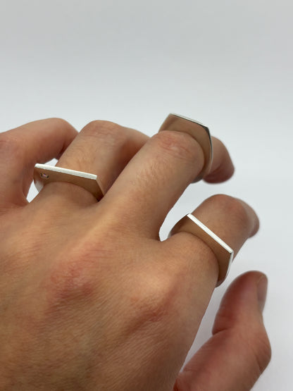 Anillo Quadra Circón