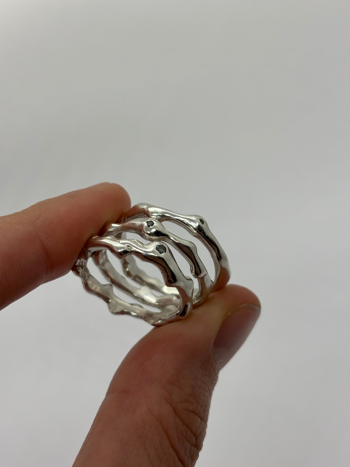 Anillo Simple Circón