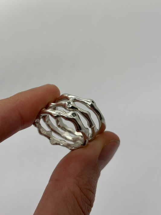 Anillo Simple Circón